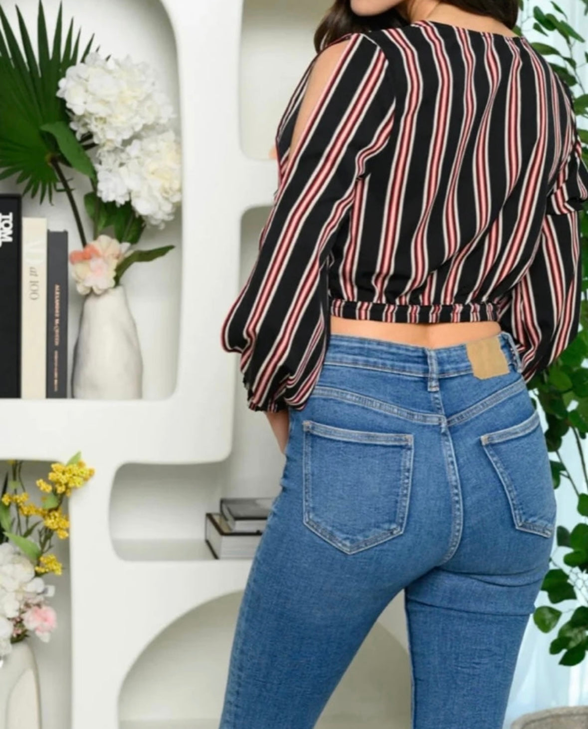 Avery Wrap Crop Top
